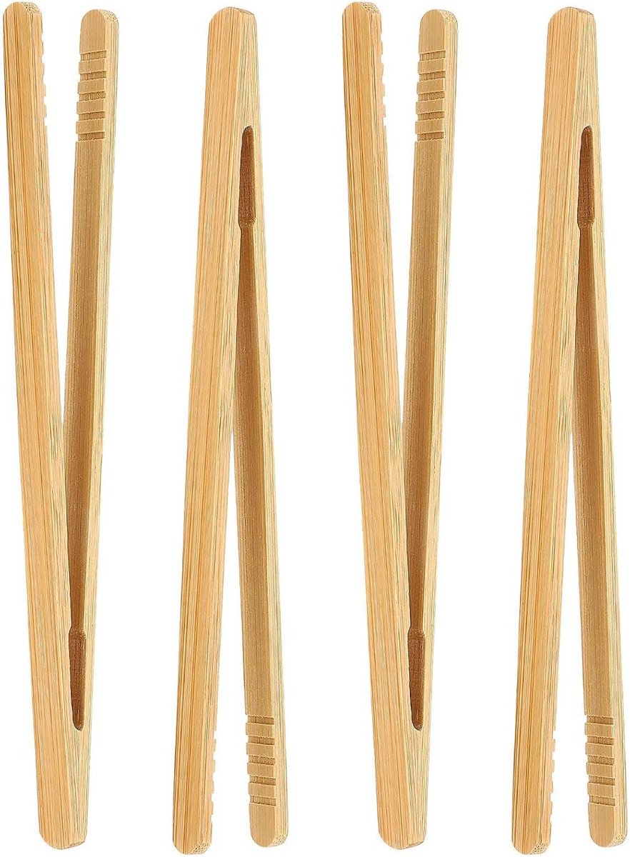 Hernieuwbare Houten Keukentangen voor Grillen, Bakken en Serveren van Vlees en Brood