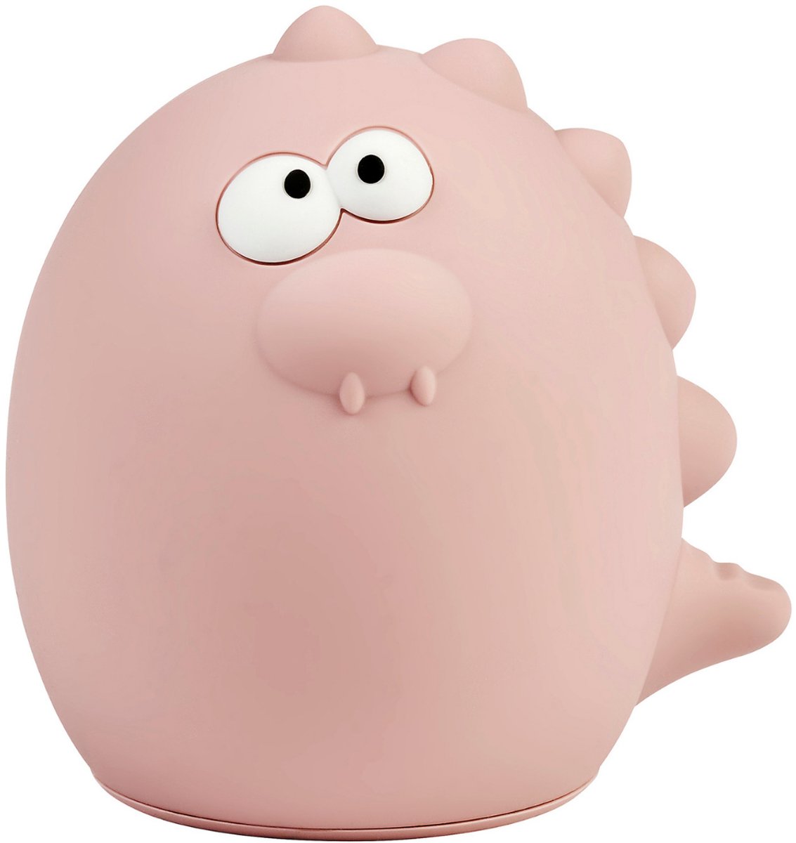 Nattou Baby Nachtlampje Dino - 12 cm - 2 kleurstanden en helderheidsniveau's - Baby cadeau - Roze