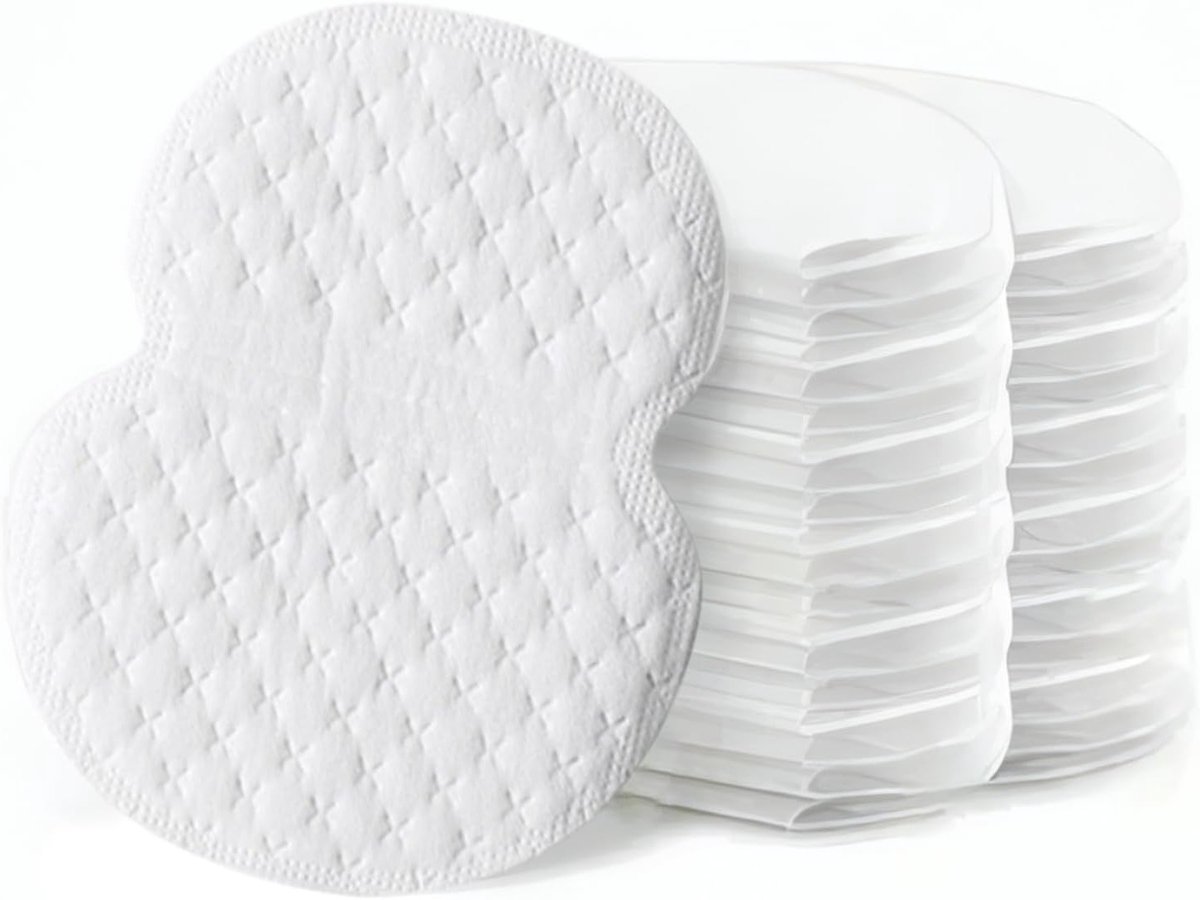 100 Stuks Onderarm Pads voor Vrouwen - Zelfklevende Zweetpads, Onzichtbare en Comfortabele Oplossing tegen Zweetgeur