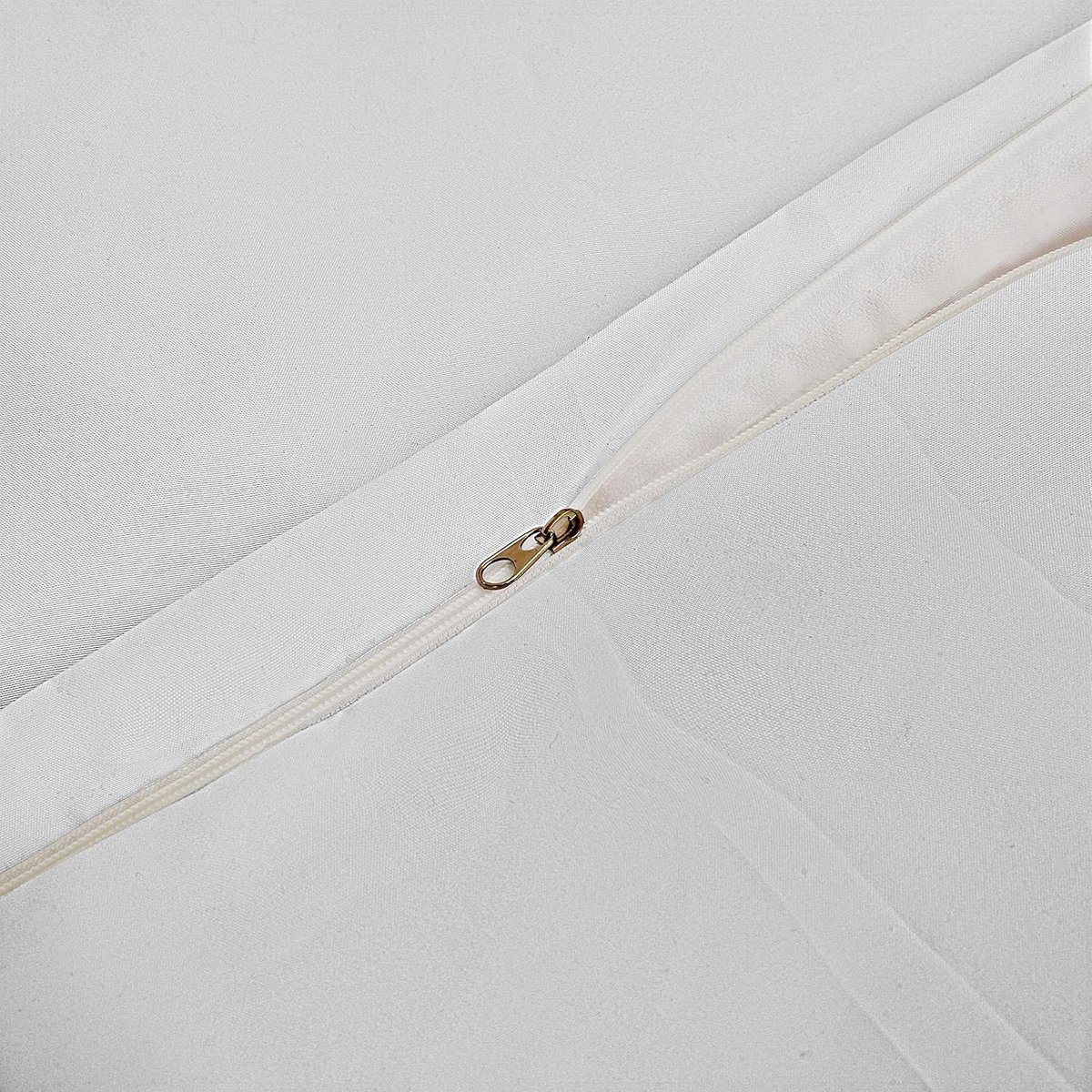 SnelShoppen - Duvet Cover Set 250x200 cm met 2 Kussenslopen 50x80 cm - Lichtgrijs Microvezel - Oeko-TEX Gecertificeerd Beddegoed voor Dubbele Bedden