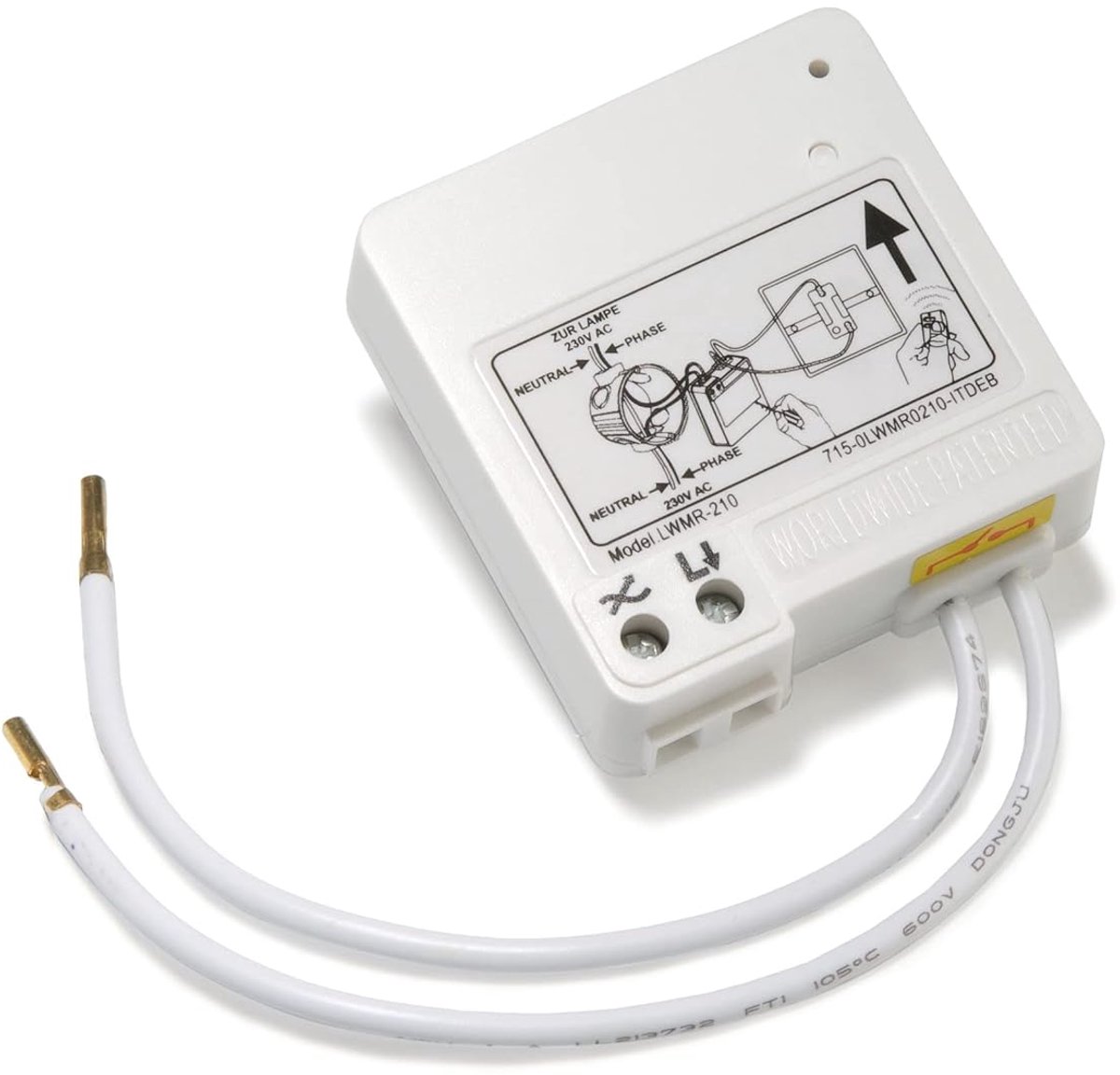 SnelShoppen - Draadloze Schakelmodule On/Off ITL-230 - Slimme Bediening voor Binnen en Buiten - Eenvoudige Installatie - Ideaal voor Tuin, Keuken en F