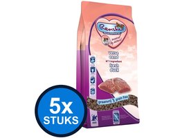 5x Renske - Super Premium droog kat adult eend 1,5kg - Kattenvoer - 1.5 kg