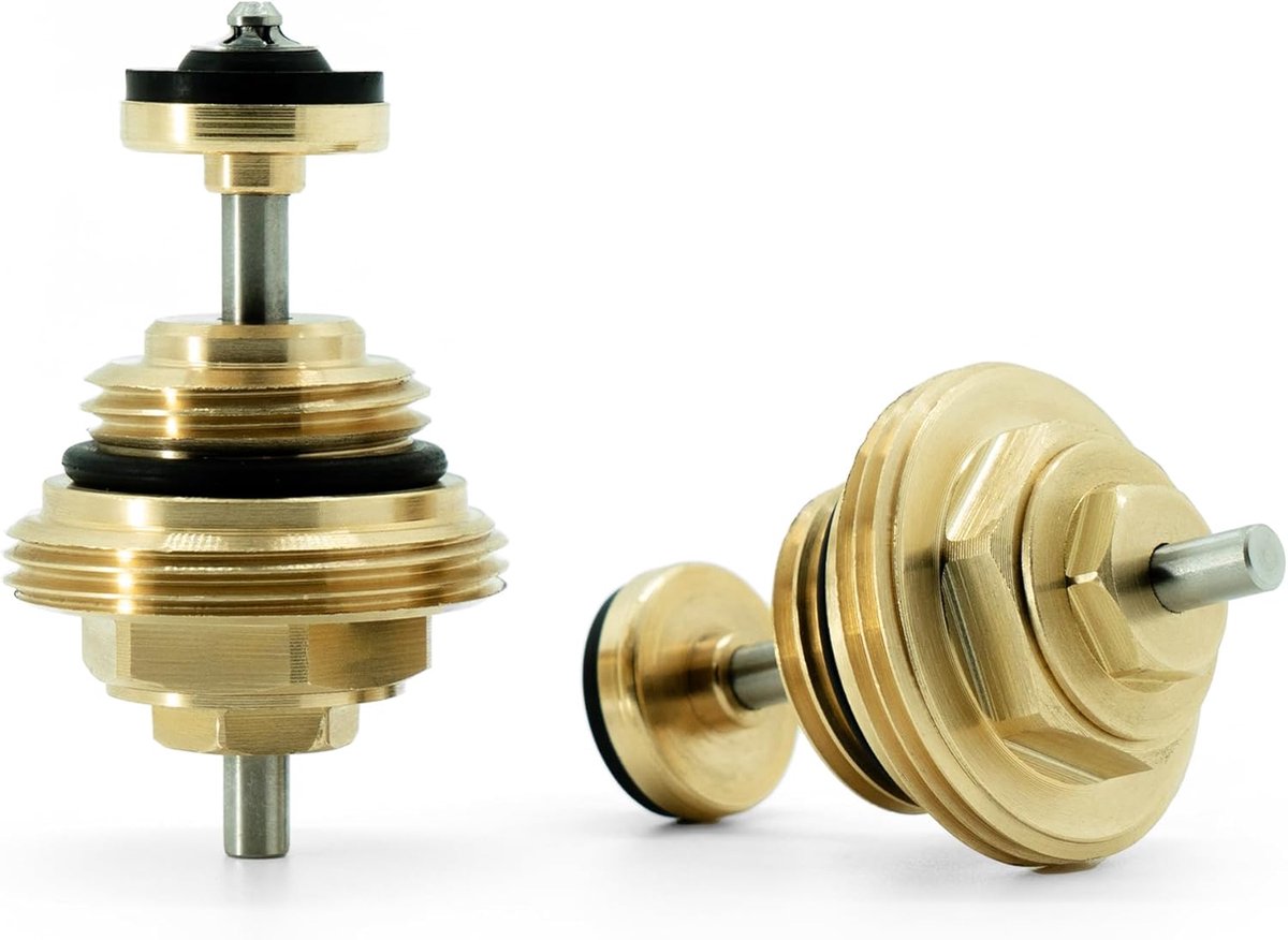 SnelShoppen - Valve Insert G1/2 voor Verdeler M30 × 1.5 mm, Ondervloer Verwarming, Robuust RVS, Verwarmingscircuits, Hoogwaardige Kwaliteit