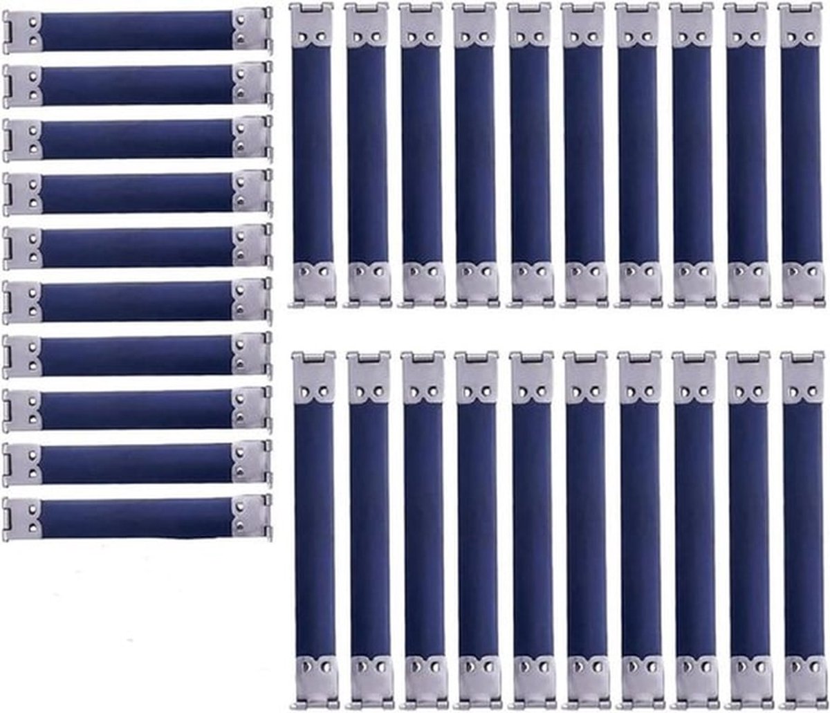 Closure Handtas Scharnieren, Metalen Binnenframe, Elastische Pocket Sluitingen, 30 Stuks voor DIY Muntzakjes en Accessoires