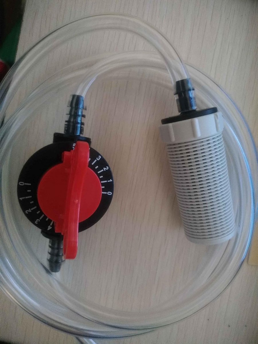 SnelShoppen - 3/4 inch Irrigatie Mestinjector Set met Filter Kit en Venturi Buis, POM Materiaal, 2,25 Meter Lengte, Voor Tuin en Landbouw