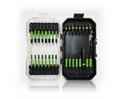 Motools Bitset Professional 33-Delig - All-in-1 Schroefbits Set met Magnetische Bithouder en Luxe Opbergkoffer