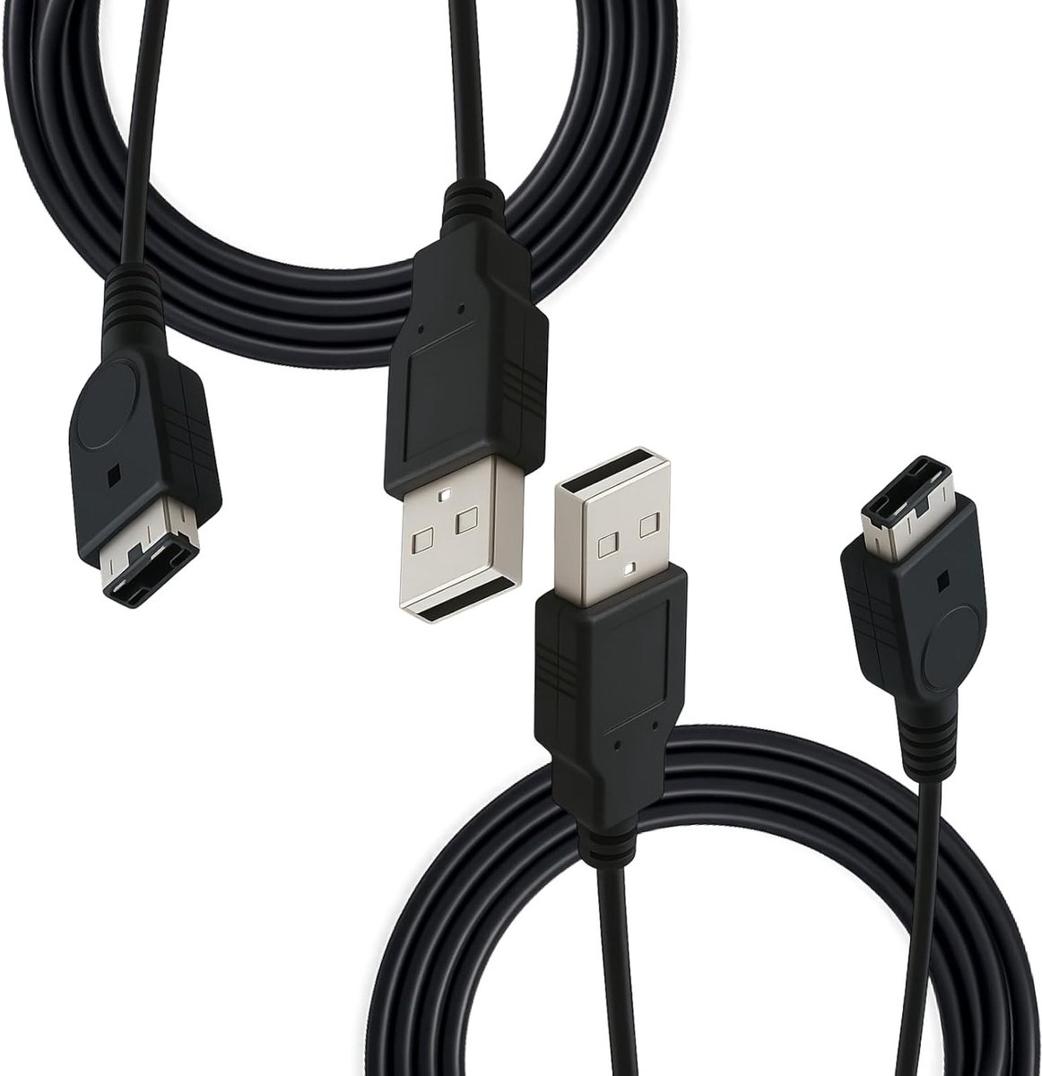 Oplaadkabel voor handheld gameconsole, 1,2 m laadkabel met poortaansluiting, vervangend voor originele generatie en serie, ideaal voor gamers en accessoires