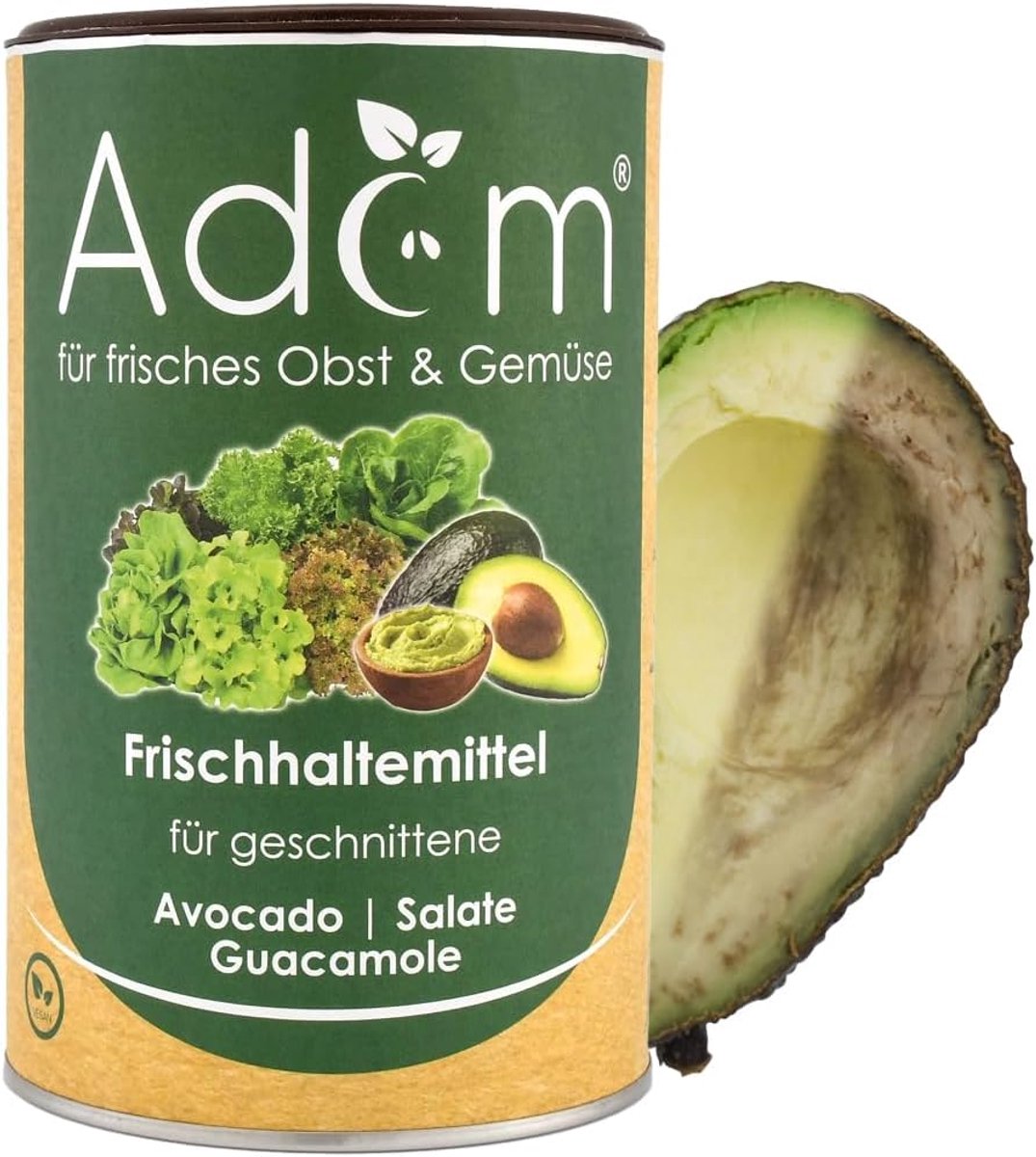 SnelShoppen - Fruit en groente conserveringsmiddel - voorkomt bruine verkleuring, houdt avocado, salade en guacamole 7 dagen vers - Antioxidant zonder