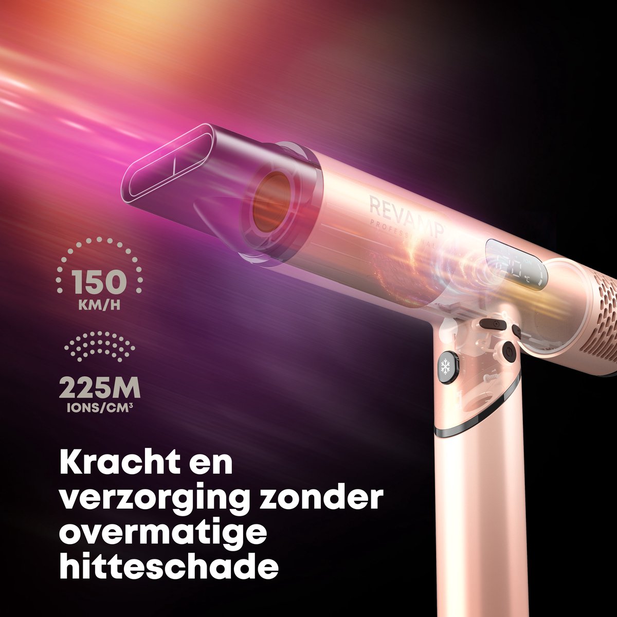 Revamp Fohn met Diffuser - Professionele Haardroger met 3 - afbeelding 2