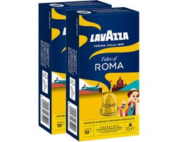 Lavazza Tales Of Roma - 20 (2x10) Koffiecups Compatibel met Nespresso Coffee Machine