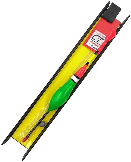 Dobberset - vis dobber - hengelsport - witvis - 3 delig - albatros - dobbers - Compleet — afbeelding 3