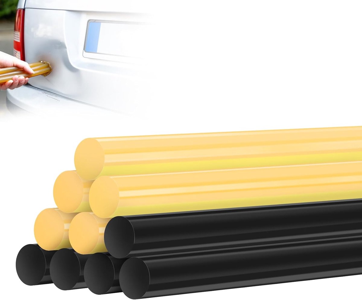 SnelShoppen - 10 Stuks Hot Melt Lijmstokken voor Dentschade Herstelset - Professionele Lijm voor Auto, Hout, Plastic, Glas, Metaal, Ceramiek - Milieuv