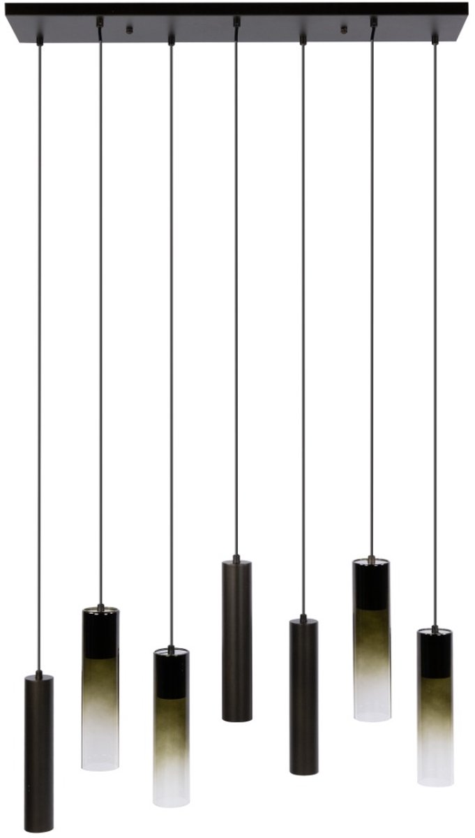 AnLi Style Hanglamp Lungo 4+3L Bruin