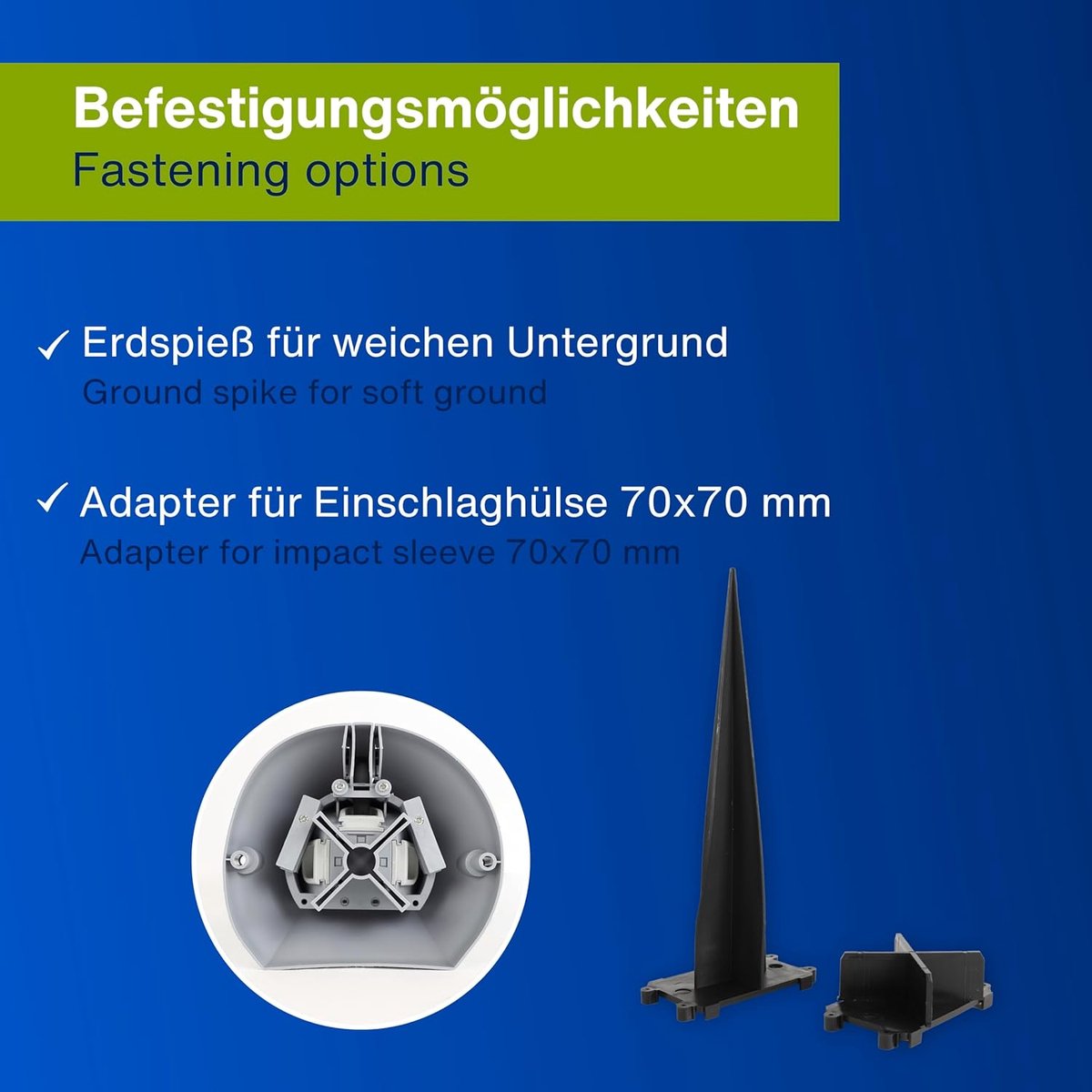 Thijox - REV Ritter GreenCraft 2-voudig Buiten Stopcontact - Spatwaterdichte Tuincontactdoos - Geaarde Stekkerdoos - Grijs-Groen - Perfect voor Tuin e