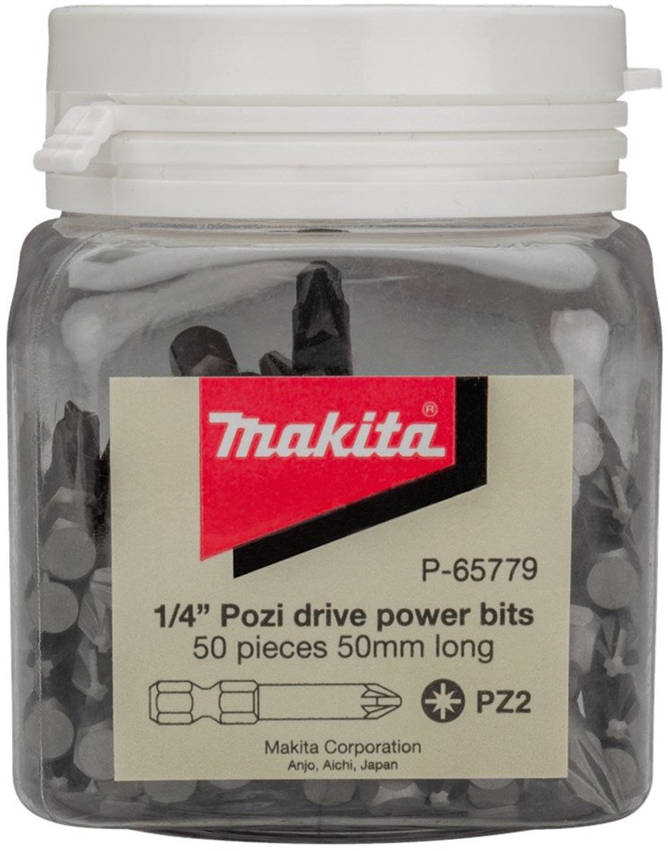 Makita P-65779 Schroefbit PZ2x50mm