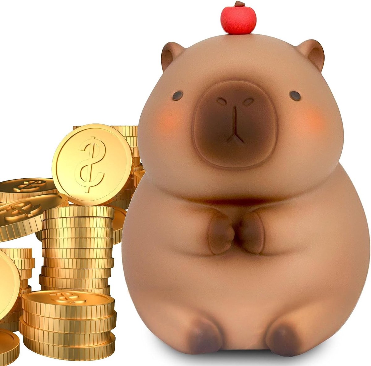 Schattige Capybara Spaarpot voor Kinderen - Leuke Geldbox voor Thuisdecoratie, Verjaardagscadeaus en Feestdagen