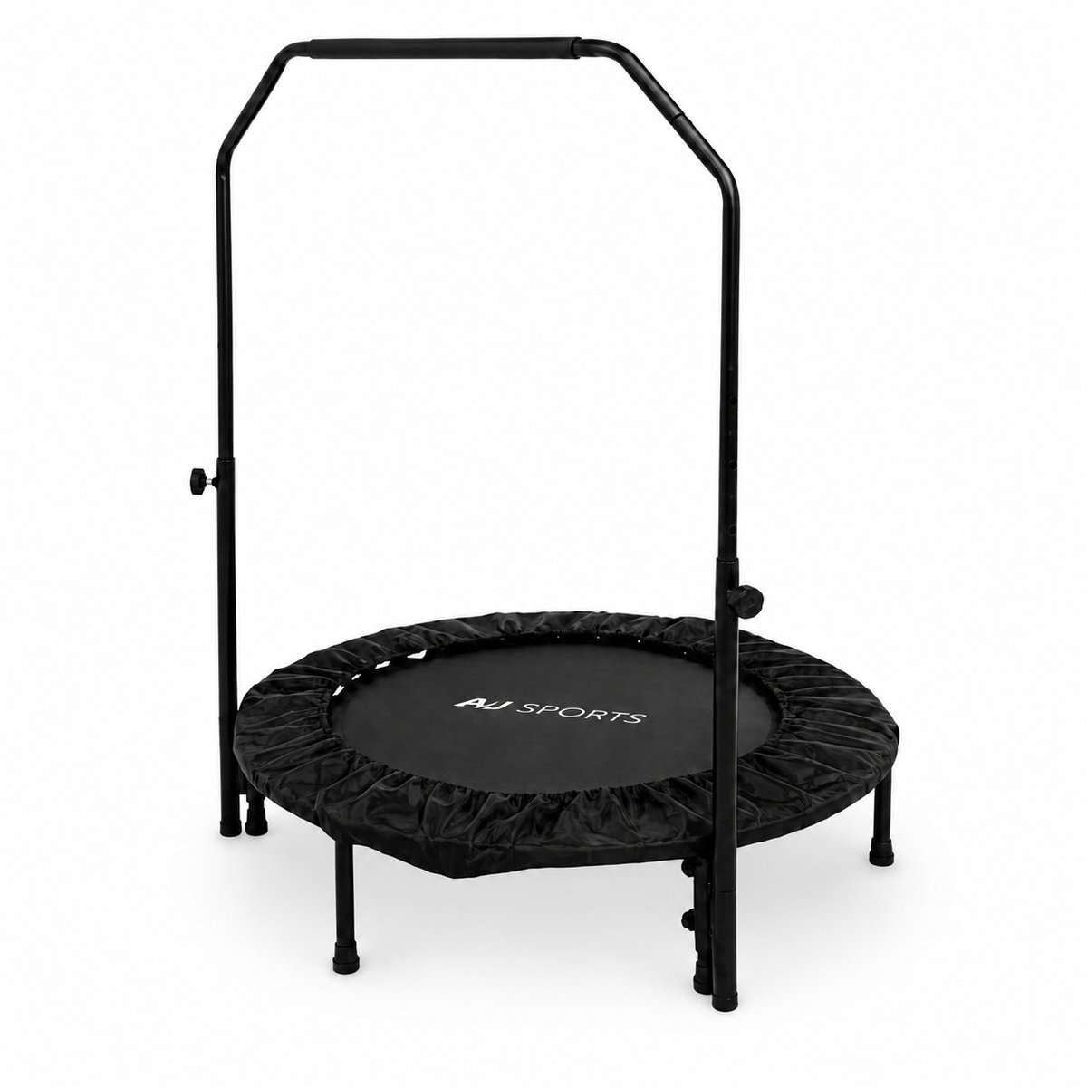 AJ-Sports Fitness trampoline PRO - Mini Trampoline - Inclusief grijpstang - Ø 100cm - Belastbaar tot 150 kg - Trampoline - Trampolines van AJ-Sports