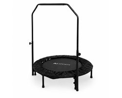AJ-Sports Fitness trampoline PRO - Mini Trampoline - Inclusief grijpstang - Ø 100cm - Belastbaar tot 150 kg - Trampoline - Trampolines