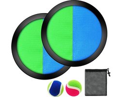 Set van Klittenband Ballen voor Kinderen van 3 tot 6 Jaar - Buiten Spelletjes, Gooien en Vangen Activiteiten voor Tuin en Feestjes