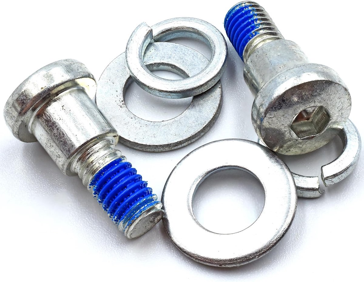 SnelShoppen - Motorbout voor elektrische scooter, M12, geschikt voor Xiaomi M365, 1S, Pro 2, Essential, Mi3, voor voor- en achterwiel, 21.7mm lang, st