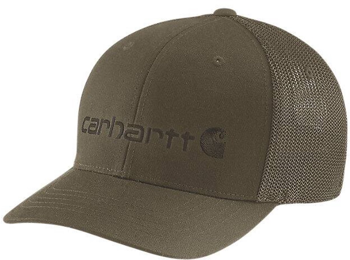 Carhartt Rugged Flex™ Oakland pet met logo - Groen M/L