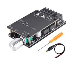 SnelShoppen - Bluetooth Versterker Module 2x50W Digitale Stereo Audio Amp Board HiFi Filter Dual Channel DC 5V-27V voor Feest, Camping en Thuisgebruik