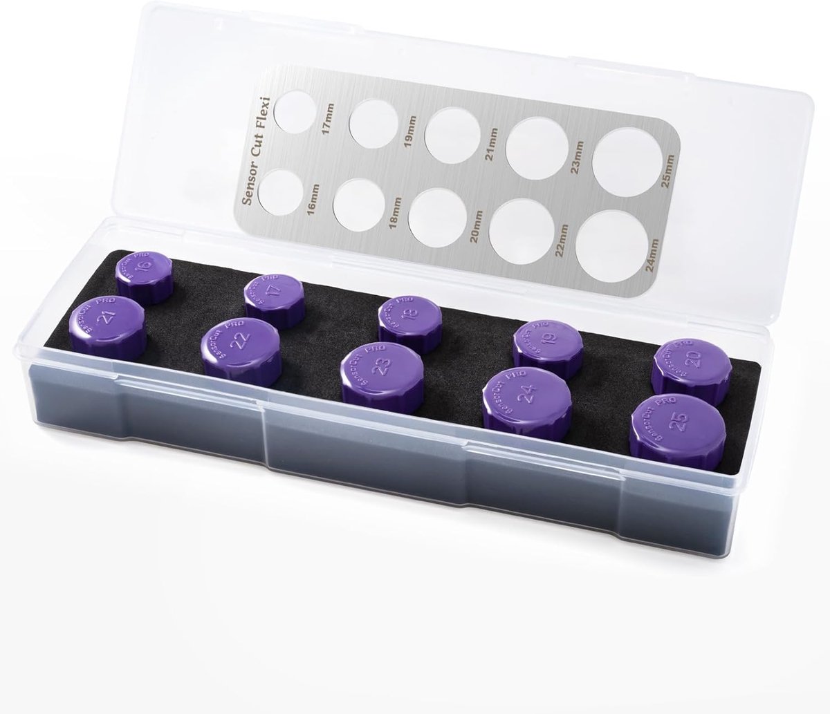 SnelShoppen - Sensor Cutter Kit 16-25mm voor Auto, Precisie PDC Sensor Snijgereedschap, Vinyl Wrap Tool Set voor Parkeersensoren, Beschermingsfolie Sn