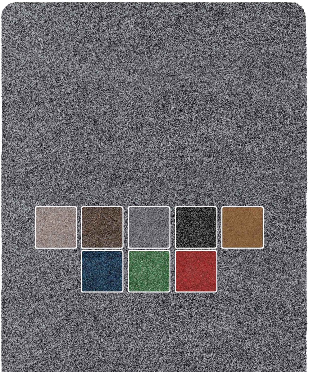 ANRO Deurmat Grijs 120x40cm – Schoonloopmat Antislip Wasbaar Voordeur Hal Binnen & Buiten Op Maat