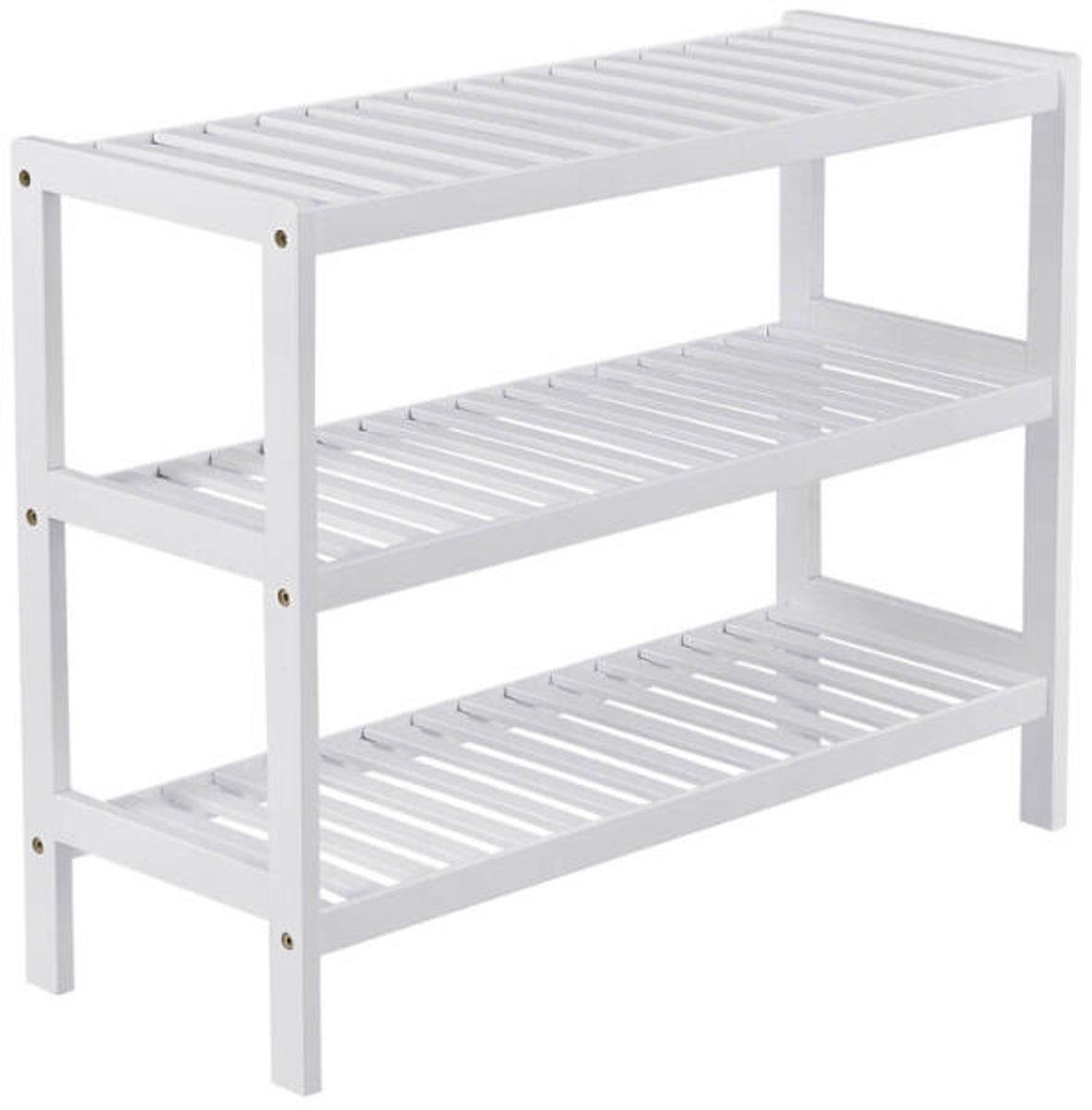 Schoenenrek met bamboe, schoenenplank 26 x 70 x 55 cm