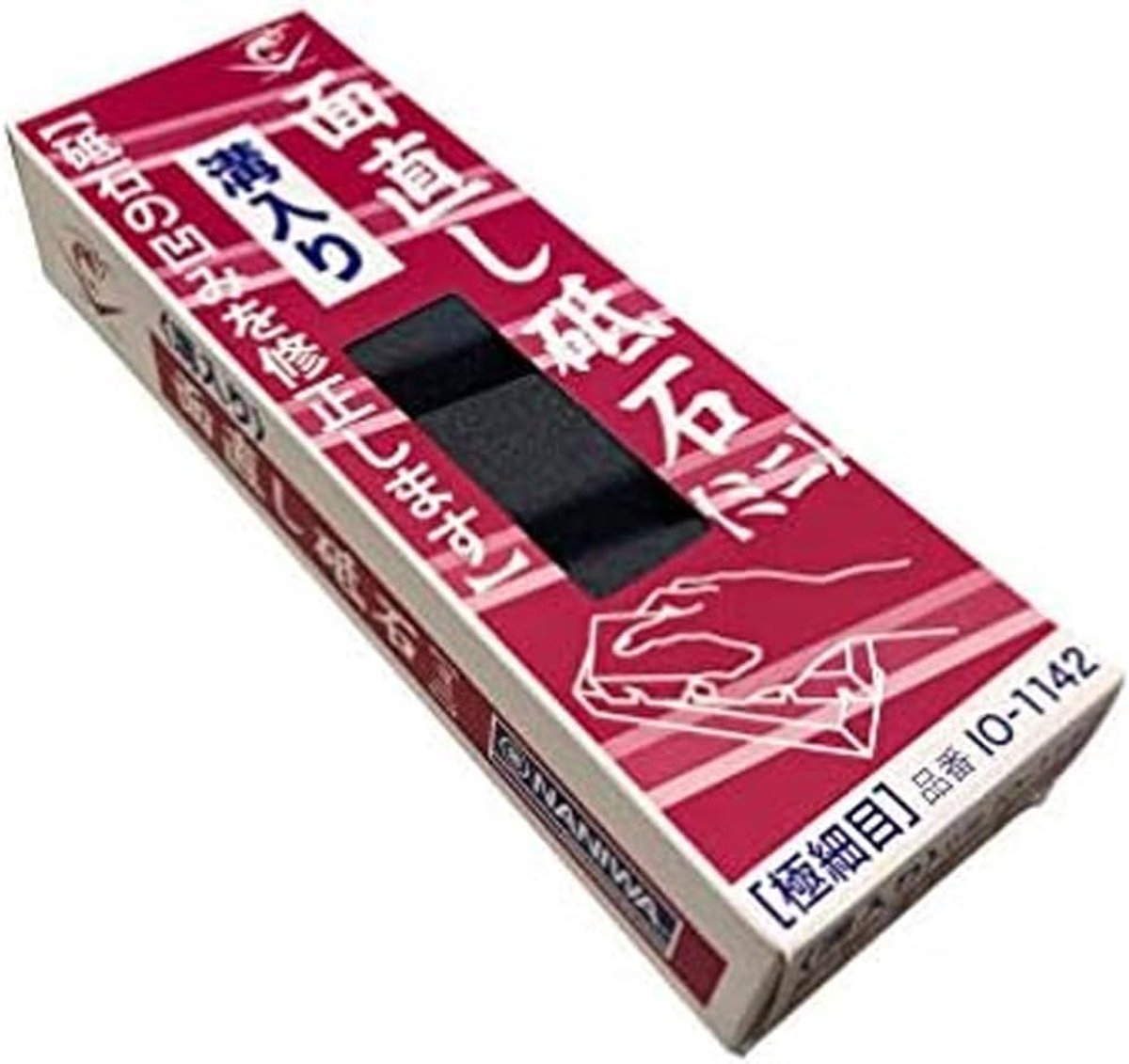 SnelShoppen - Naniwa Rechtzetsteen IO-1142 - Japanse Slijpsteen Grit 220 - Professioneel Mes Slijpen - Ideaal voor Keuken en Hobby - Hoogwaardige Kwal