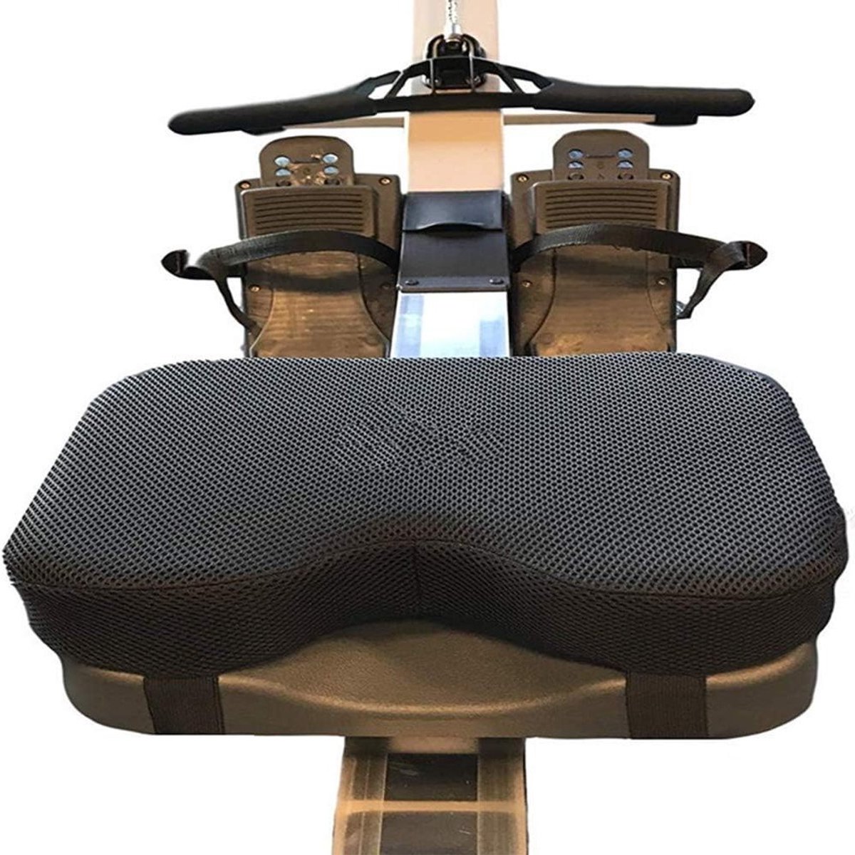 Comfortabele Zitkussen voor Indoor Roeien met Dikke Geheugenfoam, Anti-slip en Duurzaam, Geschikt voor Concept 2 Roeimachine