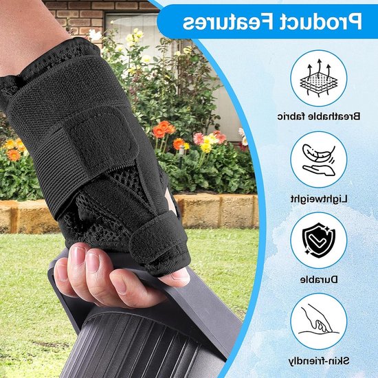 Duimbandage voor peesschedeontsteking en artrose - Ondersteuning voor duim en pols, sport en dagelijkse activiteiten — afbeelding 2