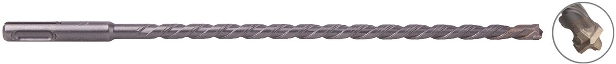 wolfcraft - Betonboor SDS plus Ø 8 mm - 260mm lang - 7425000