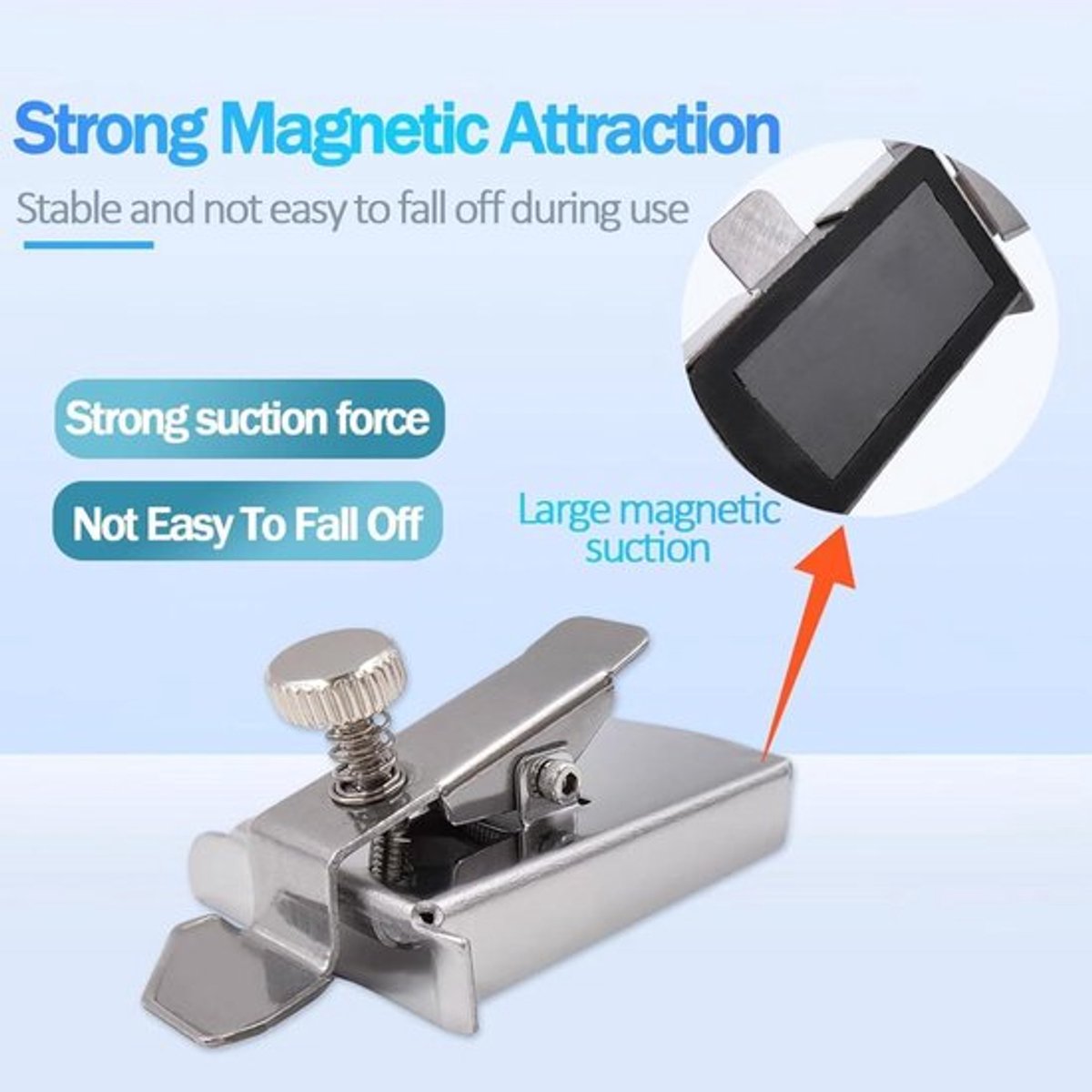 Magnetische naadgeleiding voor naai-accessoires - Universele liniaal voor naaimachines