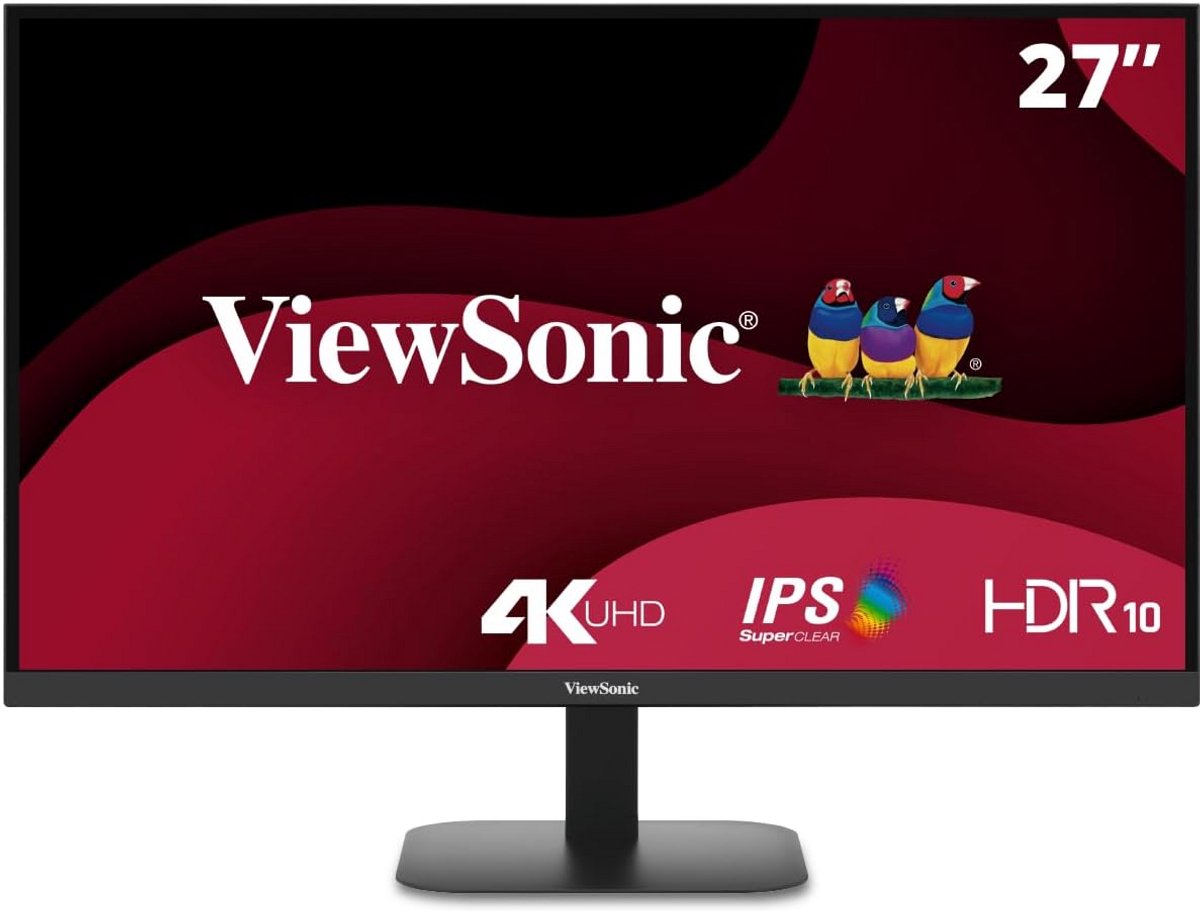 27 inch 4K UHD Monitor VA2708 Hoge Resolutie Beeldscherm