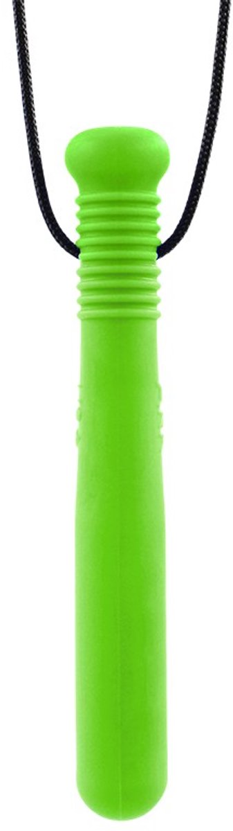 Ark Therapeutics kauwketting speelgoed baseball bat lime groen XT medium.