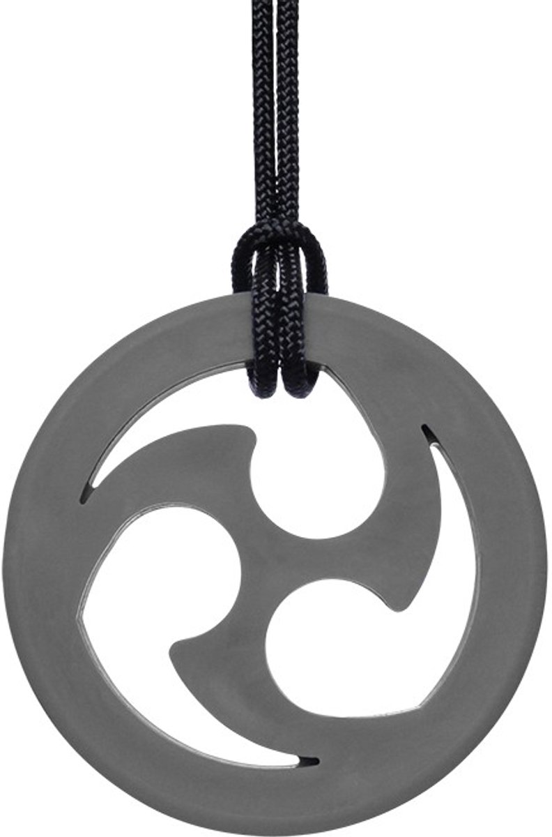 ARK Therapeutic kauwsieraad Ninja Star grijs - bijtspeelgoed XXT.