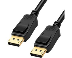 ThunderGold Displayport Kabel 8K - Displayport 1.4 - Displayport kabel 1.4 - Displayport naar Displayport kabel - DP kabel 1.4 - 2 Meter