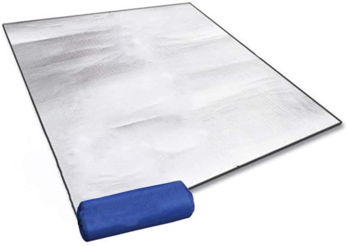 carmdering - Isolerende Campingmat - Thermische Slaapmat - Buitenleefmat - Warmtereflectie - Waterdichte Bescherming - Aluminium En EPE-Schuim - Ultralicht Ontwerp - Comfortabel Kamperen - 1 Stuk