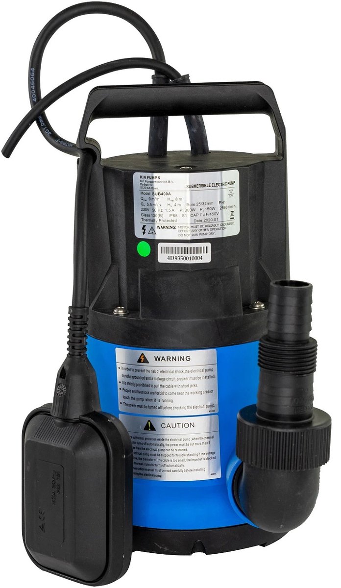 Kin Pumps dompelpomp Sub 400A