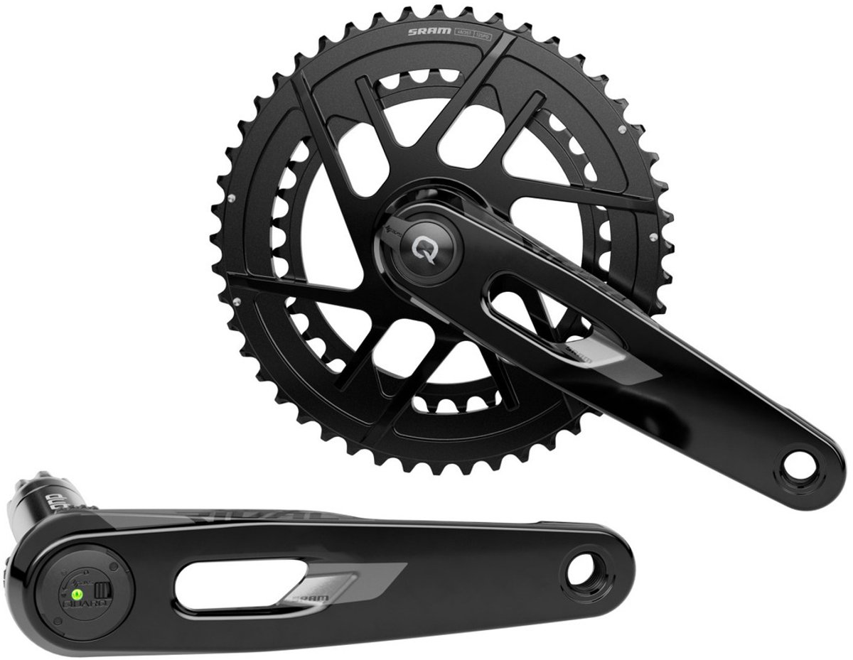 Sram Rival Axs E1 Dub Dm Crankstel Met Vermogensmeter Zilver 175 mm / 46-33t