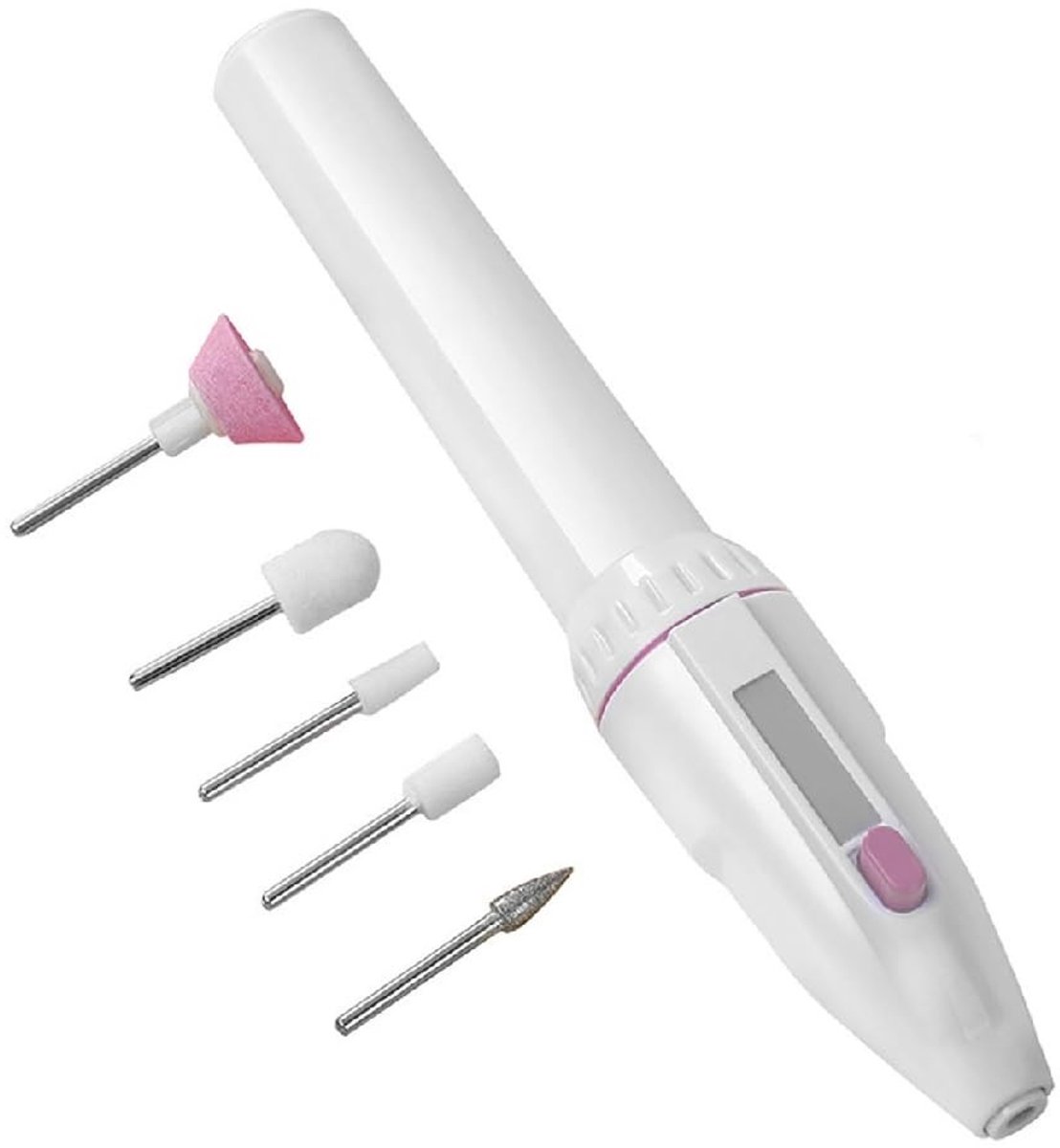 aladdien - Elektrische nagelvijlen - 5-in-1 manicure set - Voor persoonlijke nagelverzorging - Compact en lichtgewicht - Nagelboorset - Geschikt voo..