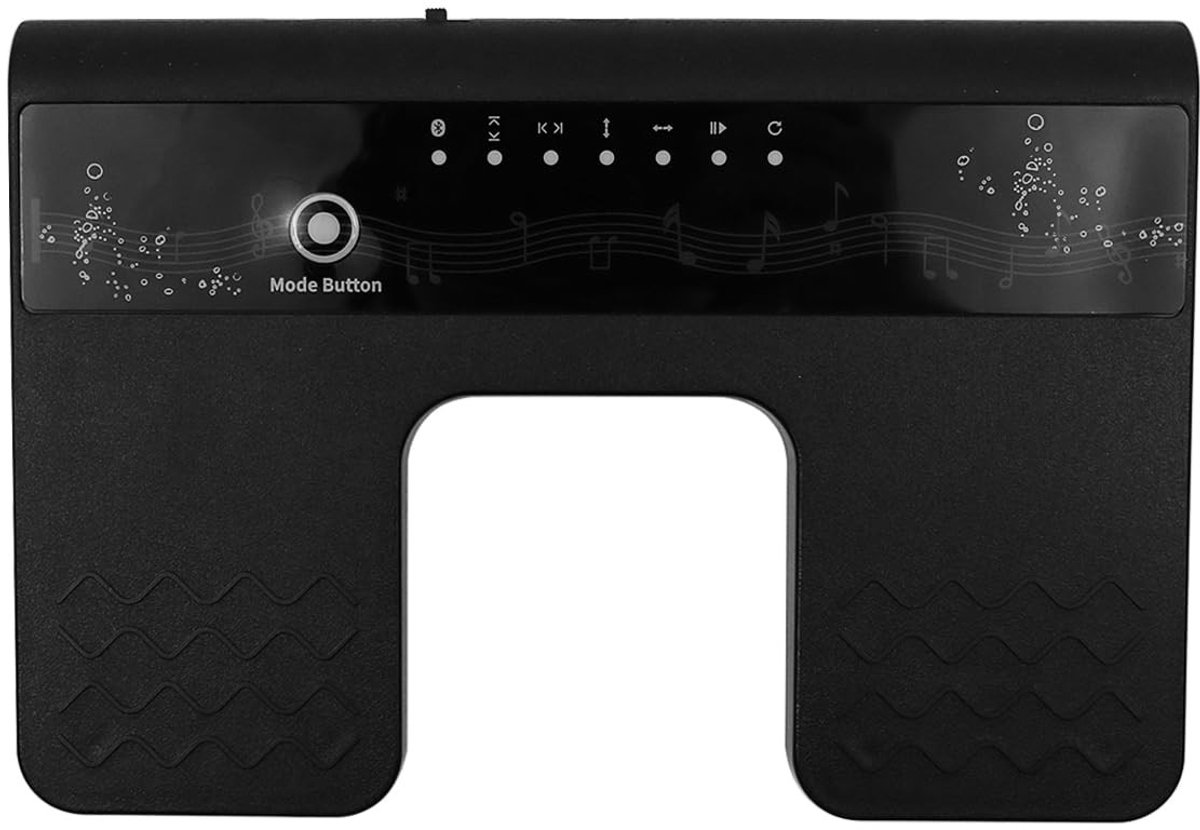 aladdien - Bluetooth Page Turner Pedaal - Oplaadbaar en Draadloos - Stille Voetpedaal voor Tablets en Smartphones - Geschikt voor Muziek Oefenen en ..