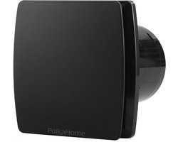 PolkaHome® Stille Afzuigventilator 100mm met Terugslagklep – Badkamer Ventilator 12W – Wandmontage Ventilator – Badkamerventilator
