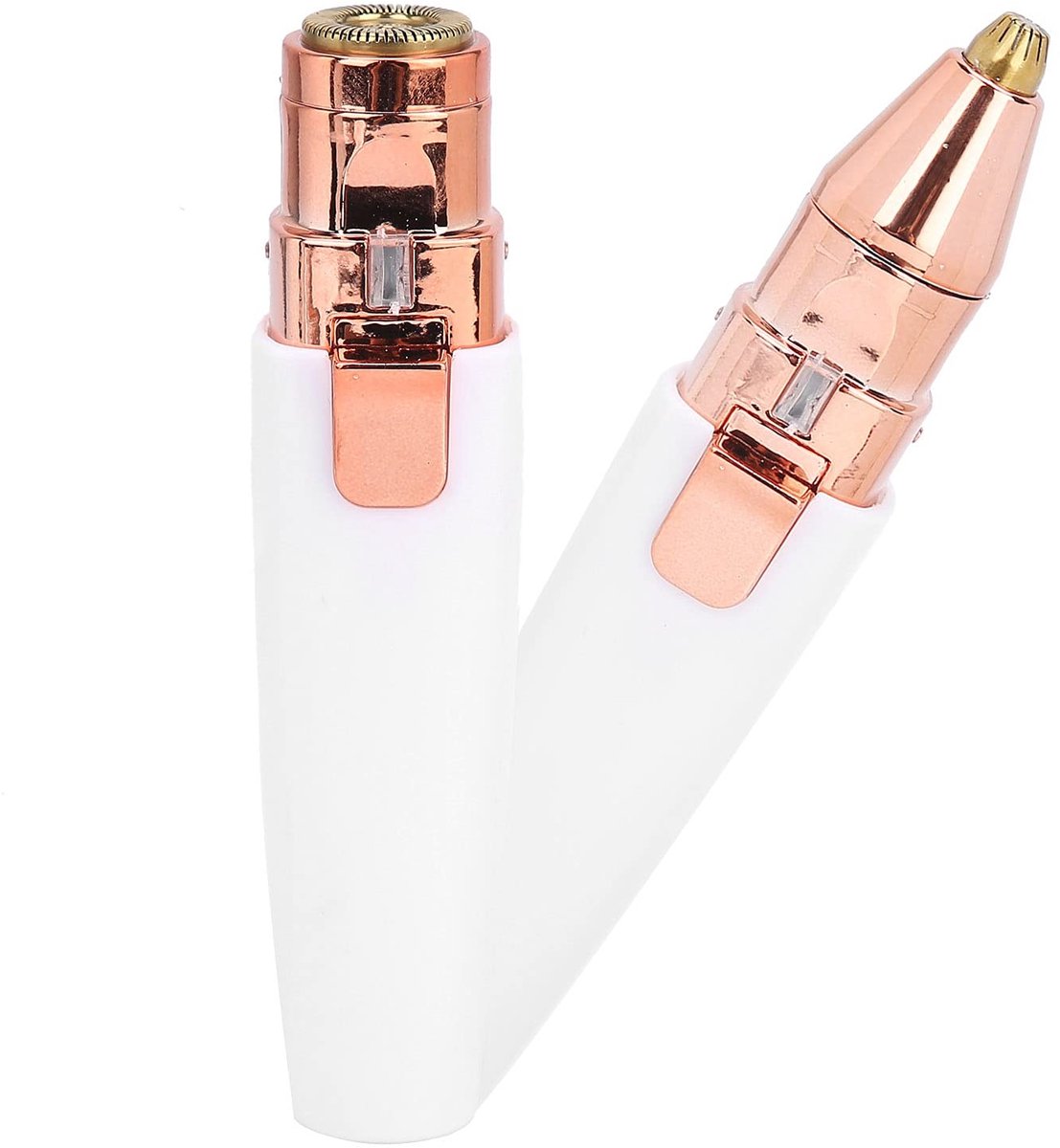 aladdien - Wenkbrauwtrimmer - Gezichtshaarverwijderaar - Pijnloze epilator voor gezicht - Oplaadbaar en compact - Haarverwijderaar voor neus en lipp..