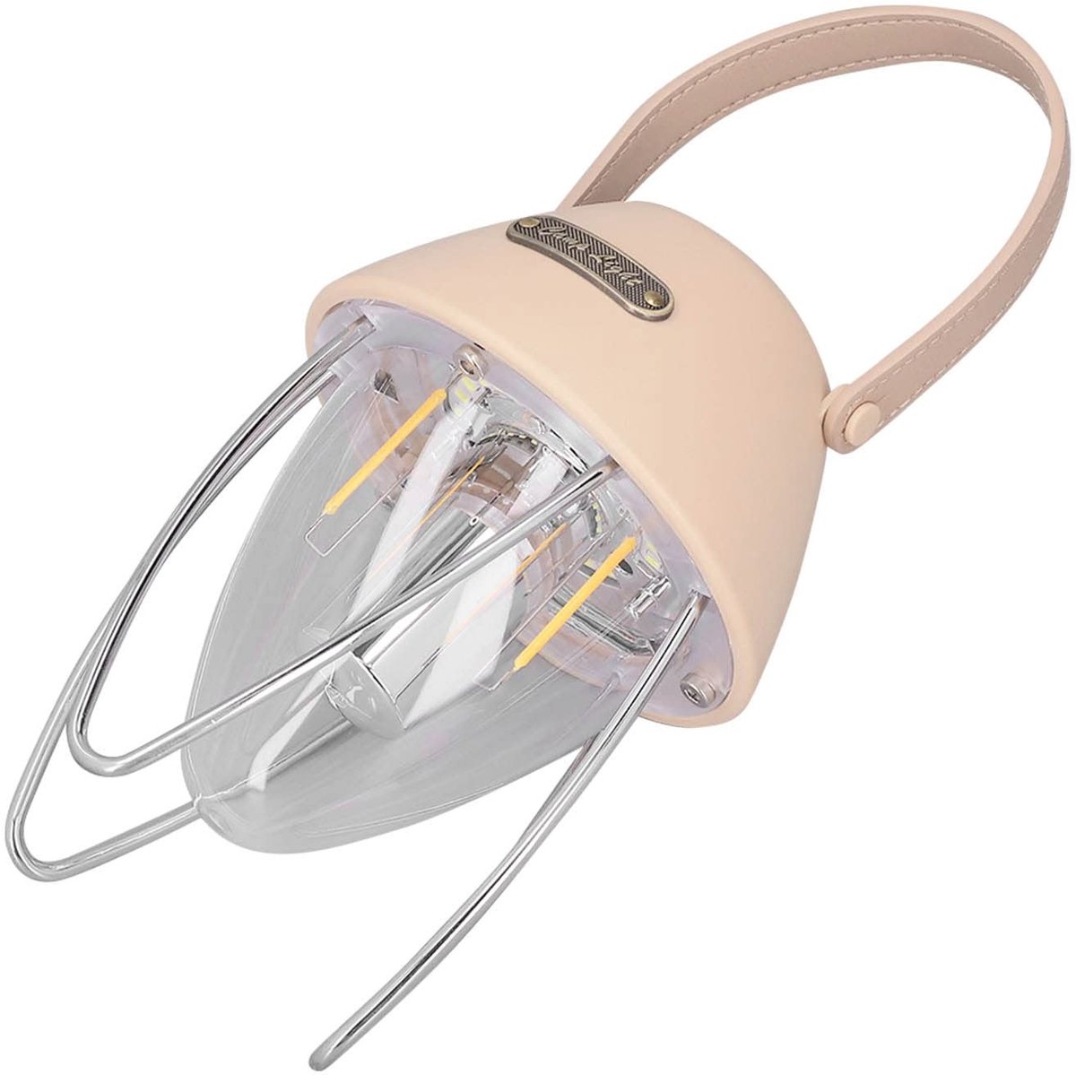 aladdien - Campinghanglantaarn - Oplaadbare LED-lamp - Draagbare Tentlamp - Crème - Lichtmodi - Handige Zaklamp - Voor Buiten