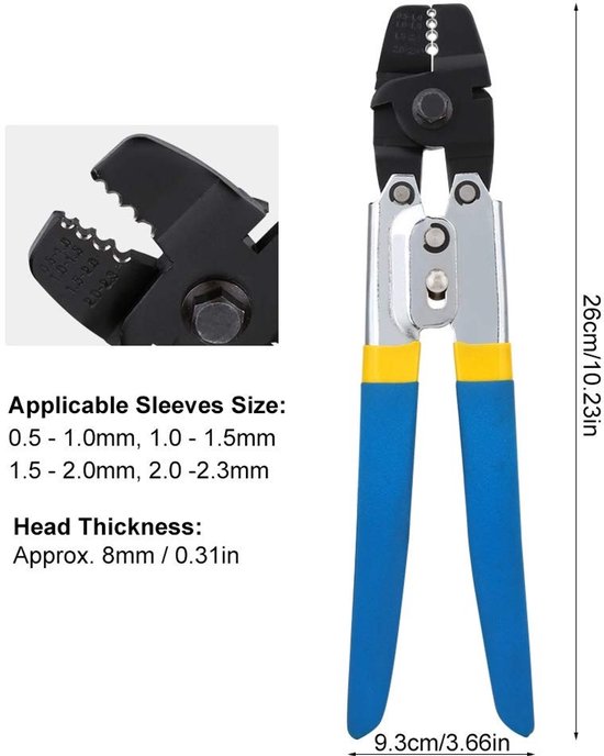 aladdien - Carbon Stalen Vis Pliers - Multifunctionele Kniptang - Voor Vissnoer en Crimp Sleeves - Geschikt voor Vissers - Kleur Rood - Ideaal voor .. van Aladdien — afbeelding 4