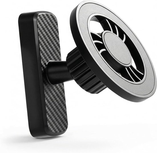 Dubbelzijdige magnetische telefoonhouder - 360° draaibaar, draagbare standaard voor fitnessapparaten, golfcart en bureaugebruik met sterke magneten