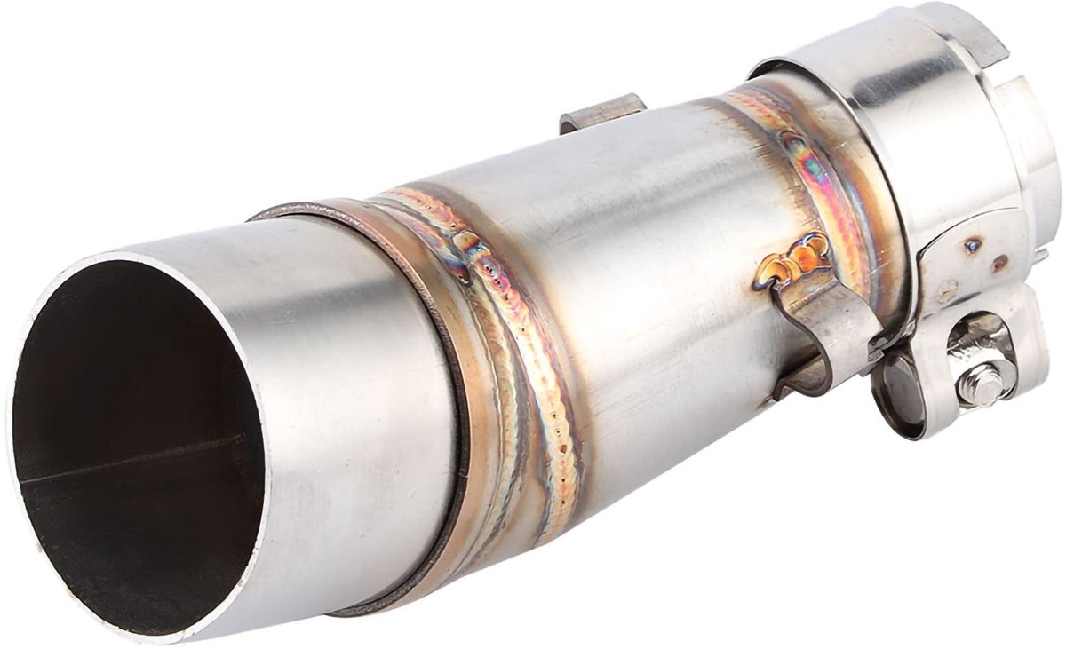 aladdien - Auspuff Mittelrohr - Slip On Auspuff - Kleur - Link Pipe Adapter - Perfect voor Z250 en Z300 - 2013-2016