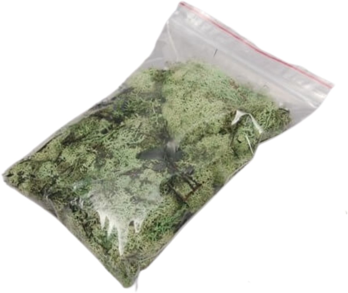 Mos Lichtgroen 100 gram